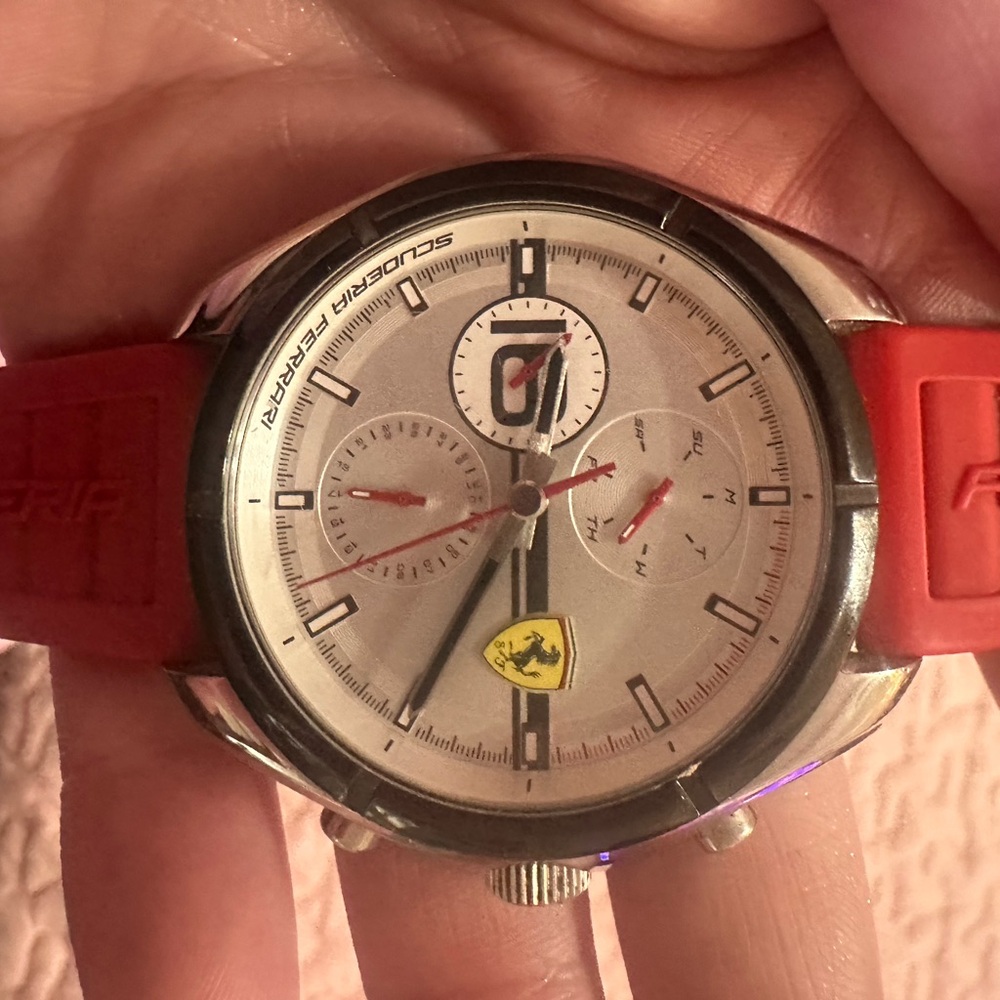 Ferrari Watch - Red